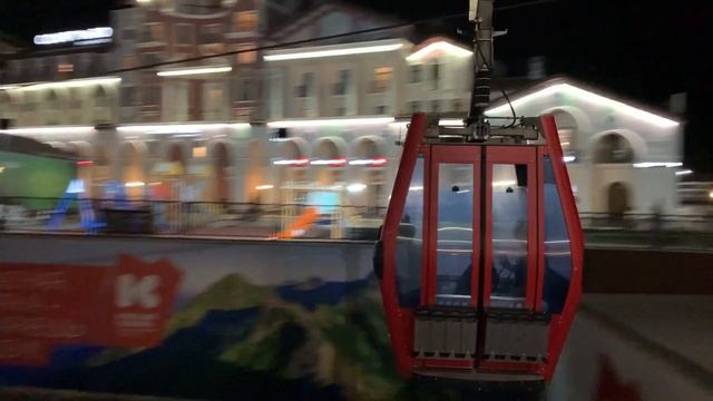 6 Сочи, Красная поляна, канатная дорога вечером, конец августа , 2021 год смотреть онлайн
