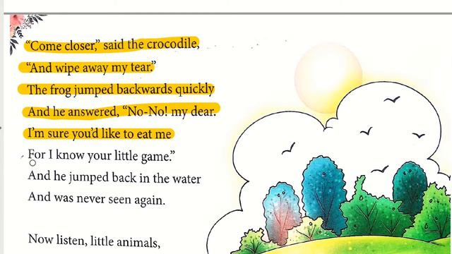 A crocodile sat cry (Class 3rd English) смотреть онлайн