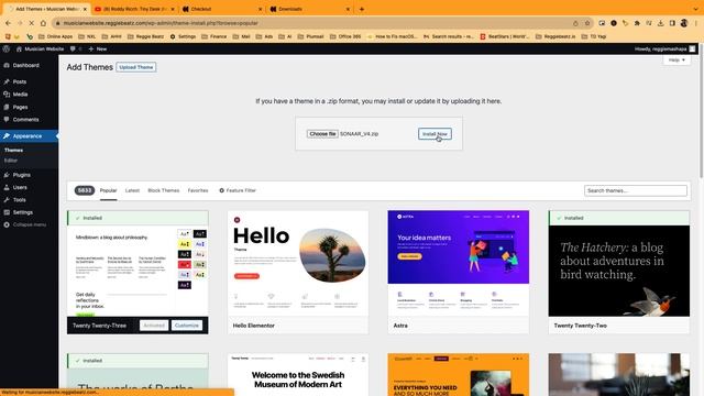 How to make a musician website using wordpress and sonaar смотреть онлайн