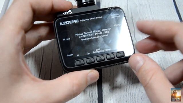 Один из лучших видеорегистраторов AZDOME GS63H/4К/Wi-FI/GPS/камера заднего вида