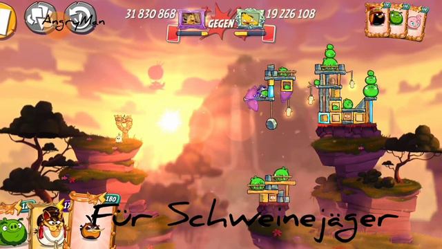 Angry Birds 2 AB2 neue Arena 06.03.2021 AngryMan смотреть онлайн