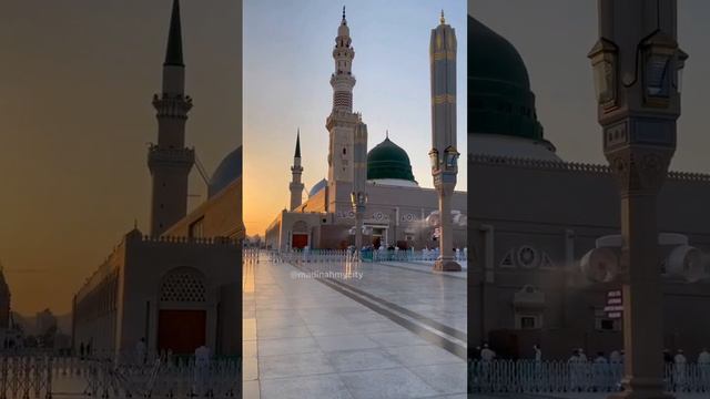 Благословение на пророка Мухаммада мир ему милость Аллагьа. Мечеть Медина/Мекка/Medina Mosque/Mecca смотреть онлайн