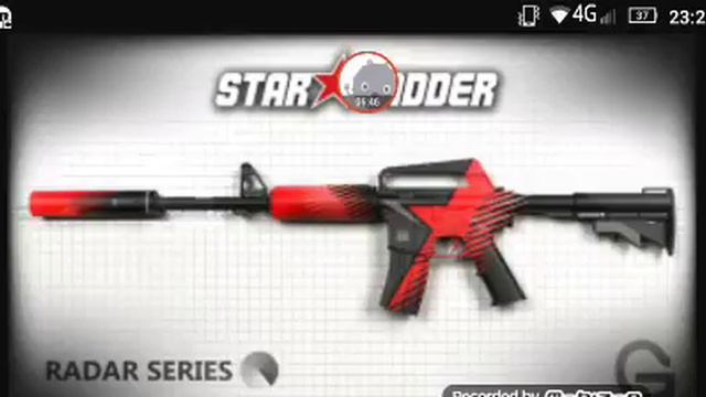 Рисую м4А1 скин из CS GO смотреть онлайн