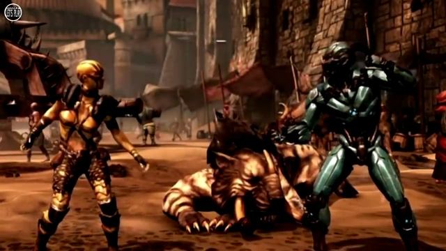Mortal Kombat X - Cyber Sub-Zero revealed (Triborg variation) смотреть онлайн