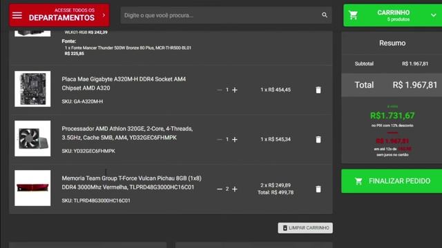 MONTANDO PG GAMER COM DESCONTO DE BLACK FRIDAY 2021! смотреть онлайн