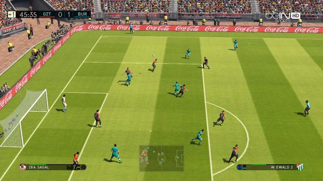 Gaziantep vs Bursaspor | Süper Lig | Türkçe Spiker - Pes 2017 2022 Mod. смотреть онлайн