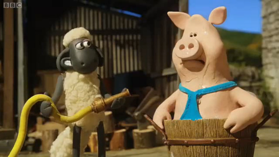 Барашек Шон - овцечемпионат: серия 5. Прыжки в воду (Diving)