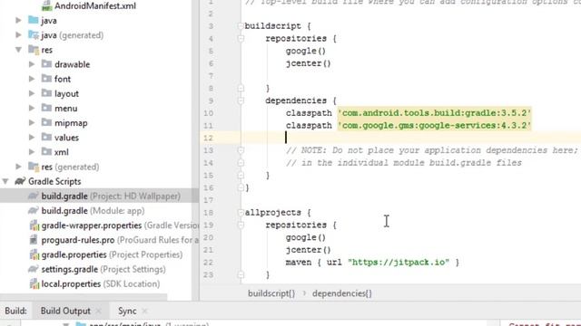 حل خطأ الغرادل Gradle للرسالة Cannot fit requested classes in a single dex file смотреть онлайн