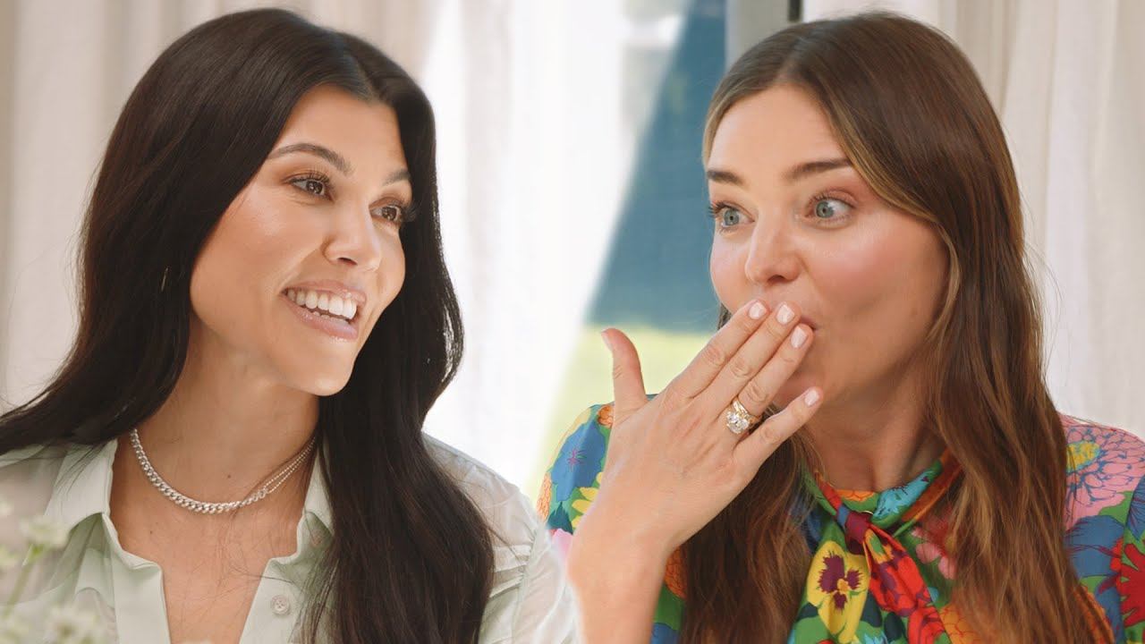 Кортни Кардашьян и Миранда Керр ужинают вместе | Vogue Россия смотреть онлайн