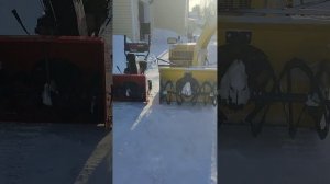 Сравнение снегоуборщиков гусеничных, японского-Кabashi  ST 10 и  канадского MTD E 740 F