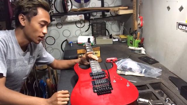 Review Upgrade Ibanez Gio with sustainer Edge repaint смотреть онлайн
