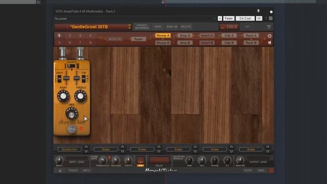 Обзор интерфейса Amplitube 4 IK Multimedia | Настройка гитарного звука смотреть онлайн