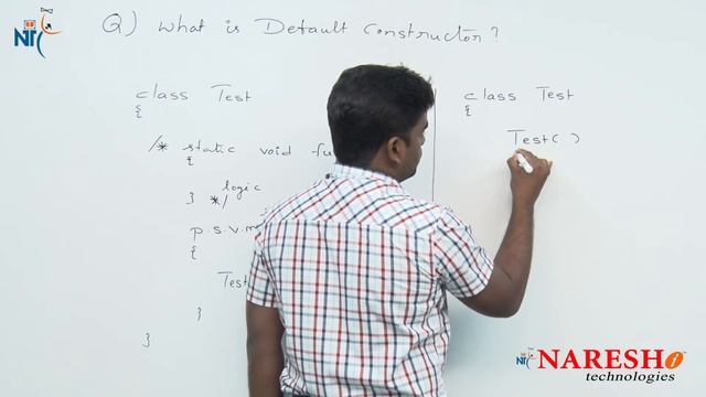 What is Default Constructor? | Core Java FAQs Videos | Naresh IT смотреть онлайн