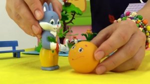 Развивающее видео: Маша и подружки! Сказки для детей - КОЛОБОК