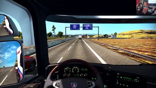ETS2 - Scania 10x4 Oversized 30 Tons Load смотреть онлайн