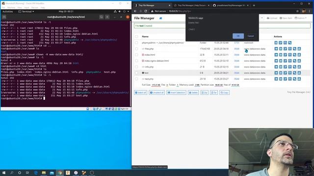 Ep.6 Ubuntu 20.04 PHP Install Tiny File Manager смотреть онлайн