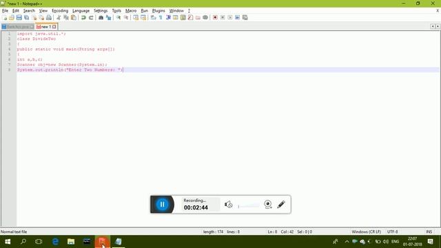Division two numbers by using java смотреть онлайн