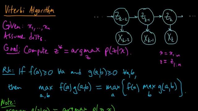 (ML 14.11) Viterbi algorithm (part 1) смотреть онлайн