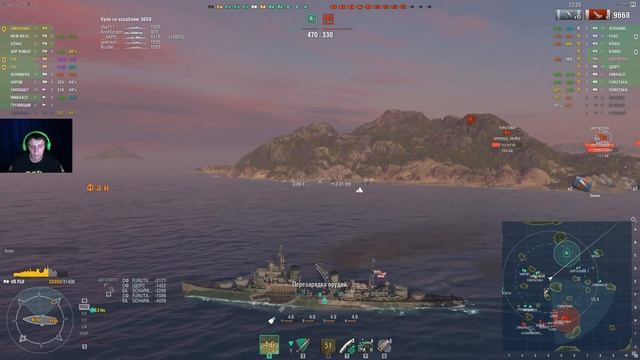 Горящий Бушприт #110: Крейсер HMS Fiji - Путь к "Эдинбургу". Стрим. смотреть онлайн