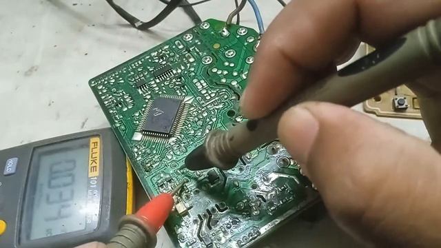 Samsung Non Inverter Split AC Indoor Pcb Power Supply Ic Failure