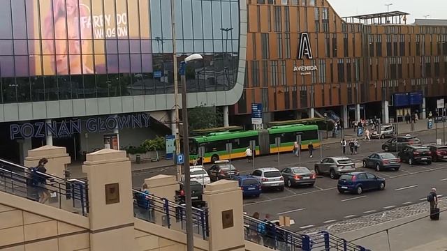 Железнодорожный вокзал Познань . Poznan Glowniy. Канал Сньор Арсений.
