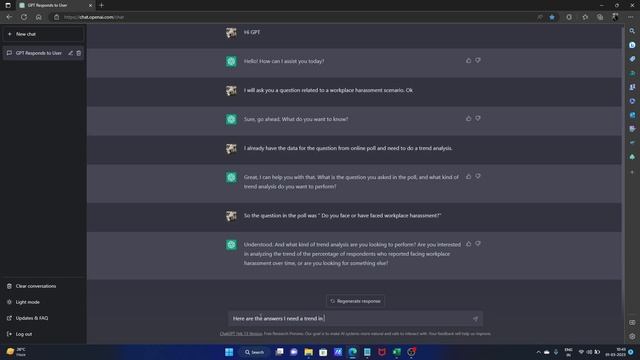 Open AI Chat GPT Data Analysis