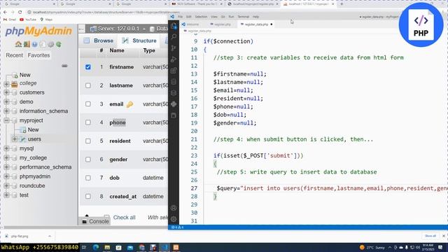 HTML, PHP, MYSQL Login and Logout with Dashboard, php Session and password encryption. episode 3 смотреть онлайн