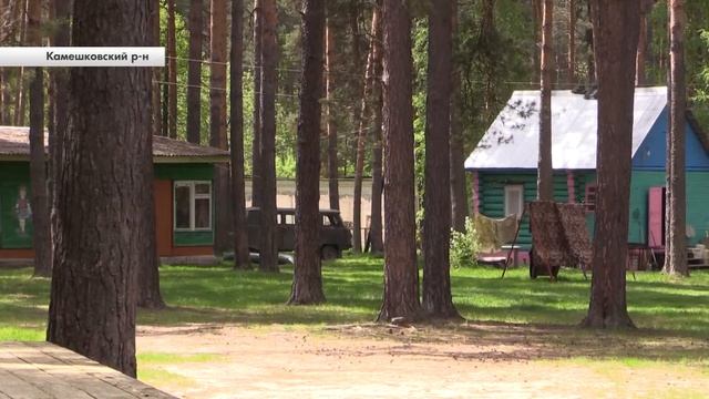 Проверка загородных лагерей пожнадзором - "Дружба" (Камешковский р-н) смотреть онлайн