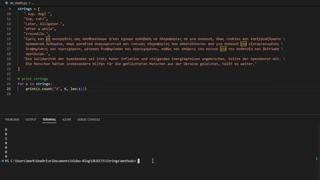 python string methods part 01 of 03 смотреть онлайн