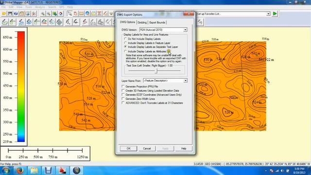 Create contour lines from Google Earth on AutoCAD by Using Global Mapper смотреть онлайн