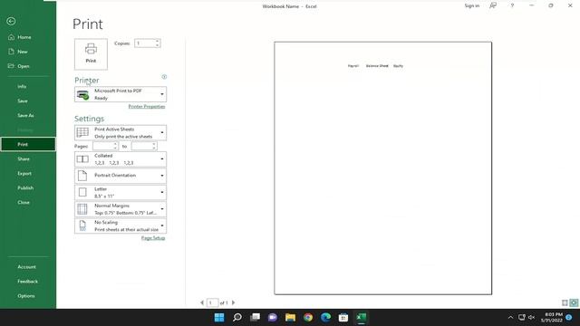 How to Save Excel as PDF in Landscape смотреть онлайн