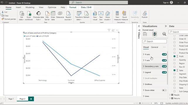 How to Create Line Chart in Power BI Desktop | Power BI Tutorials | @kttrained смотреть онлайн