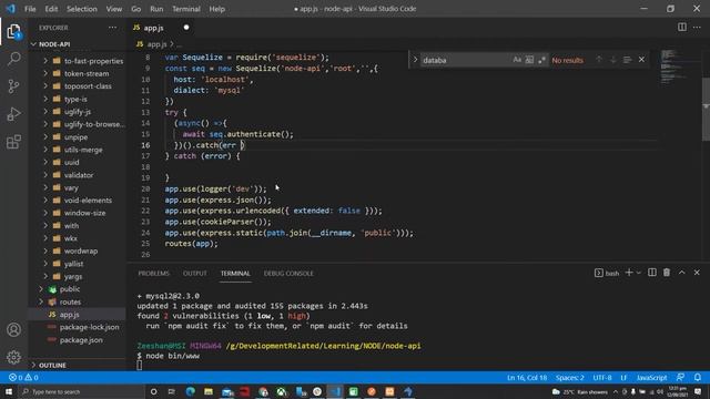 NodeJs API using Express, Sequelize and Mysql | Restful API development | Crash course 2021 смотреть онлайн