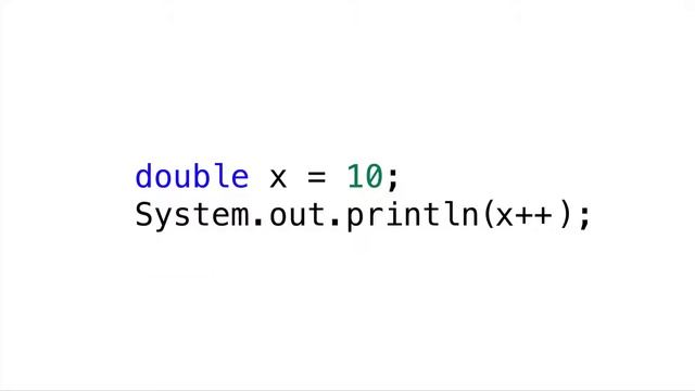 Increment Operator 1 in Java смотреть онлайн