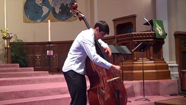 Koussevitzky Concerto for Double Bass Mvt 1 смотреть онлайн