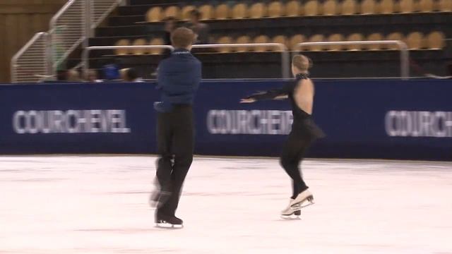 8 Laura ABTS / Maarten BUCKENS (BEL) - ISU JGP Courchevel Junior Ice Dance Short Dance смотреть онлайн