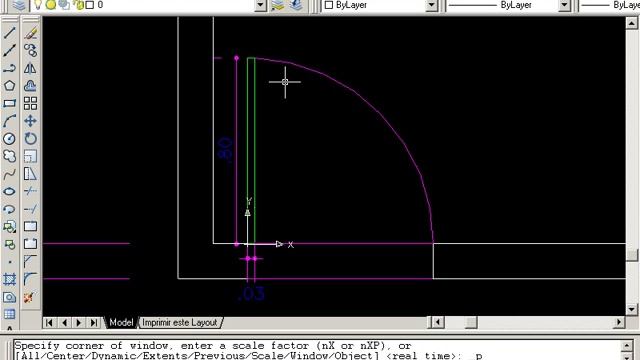 Retângulo Porta80 autocad 2005 смотреть онлайн