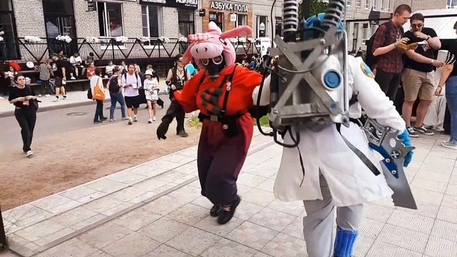 TF2 cosplay or another Square Dance irl смотреть онлайн
