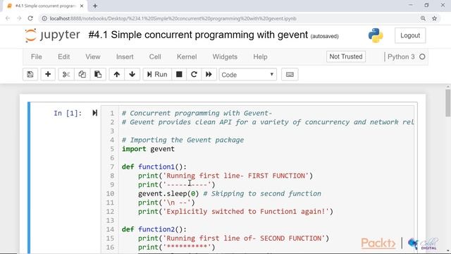 Getting Productive with Modern Python : Simple Concurrent Programming with gevent | packtpub.com смотреть онлайн