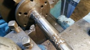 Восстановление посадок под подшипник, на валу и в корпусе.