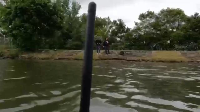 Первый Тест кораблика Fishing Bait Boat2.4G REMOTECONTROL Model: V900