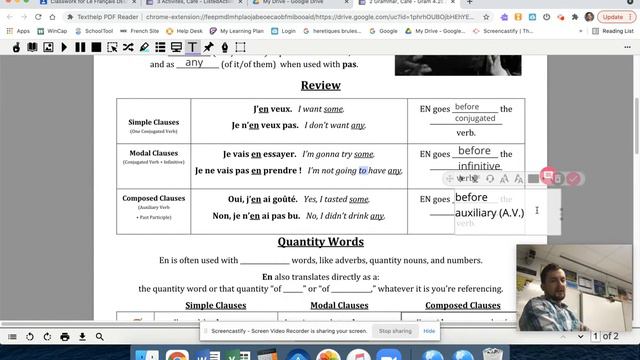 Grammar 4.2C: The Adverbial Pronoun "en" смотреть онлайн