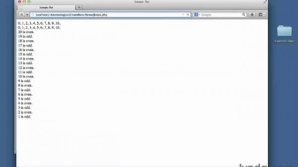 044  Циклы foreach (Lynda.com) Изучаем php