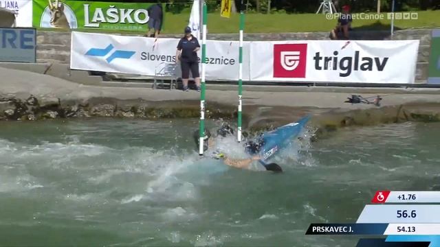 Jonny Dickson Great Britain Semi Final / 2023 ICF Canoe-Kayak Slalom World Cup Ljubljana Slovenia смотреть онлайн