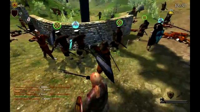 Оборона деревни от захватчиков и наступление - 1. смотреть онлайн