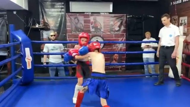 Турнир по Кикбоксингу Лига МОСБОКС 09.07.2023 Бахаев Тимур