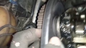 Метки ГРМ на двигателе VW AHF автомобиля golf 4 1.9tdi 81kw. Замена ремня ГРМ