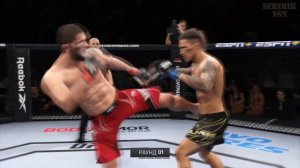 UFC БОЙ Хабиб Нурмагомедов vs Чарльз Оливейра (com. vs com.)