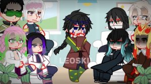 Hashira React To: GIYUU’S AU’S | Giyuu angst | Dance of Corpses | DESC | 700spechial?