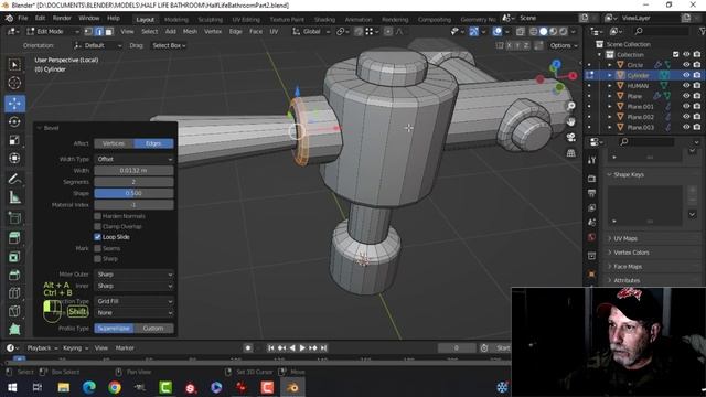 BLENDER: HALF-LIFE BATHROOM (PART 2) смотреть онлайн
